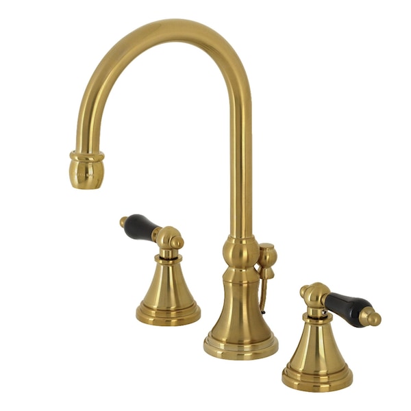 KS2987PKL Duchess Widespread Bathroom Faucet W/ Brass Pop-Up, Brass